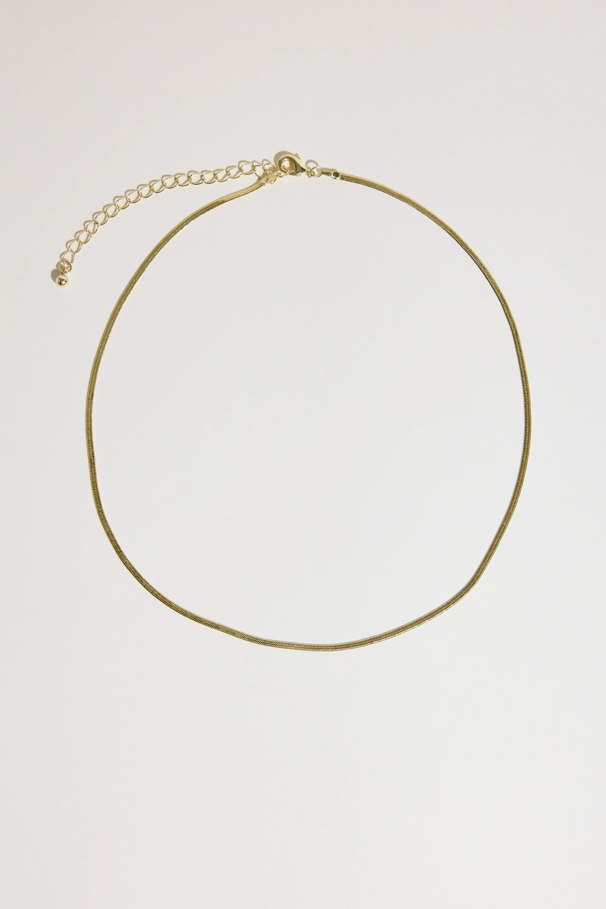 Atelier 19 Flat Snake Chain Necklace - Image 2