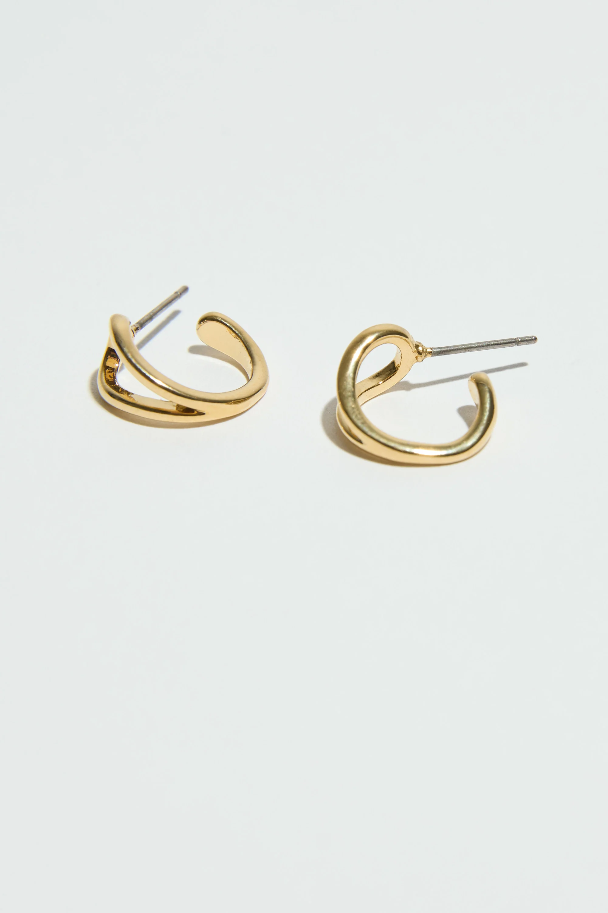 Atelier 19 Fluid Hoop Earrings - Image 2