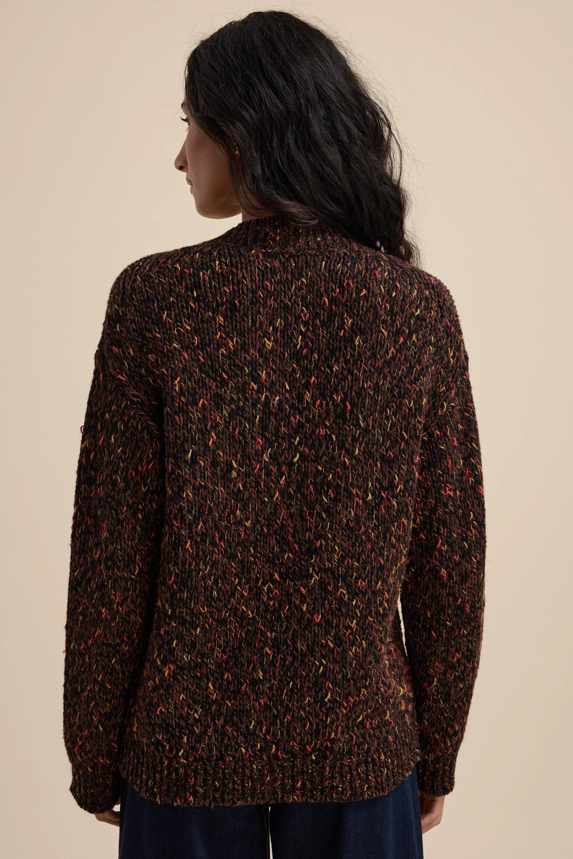 Elementary Oversized Merino Blend Cardigan - Image 8