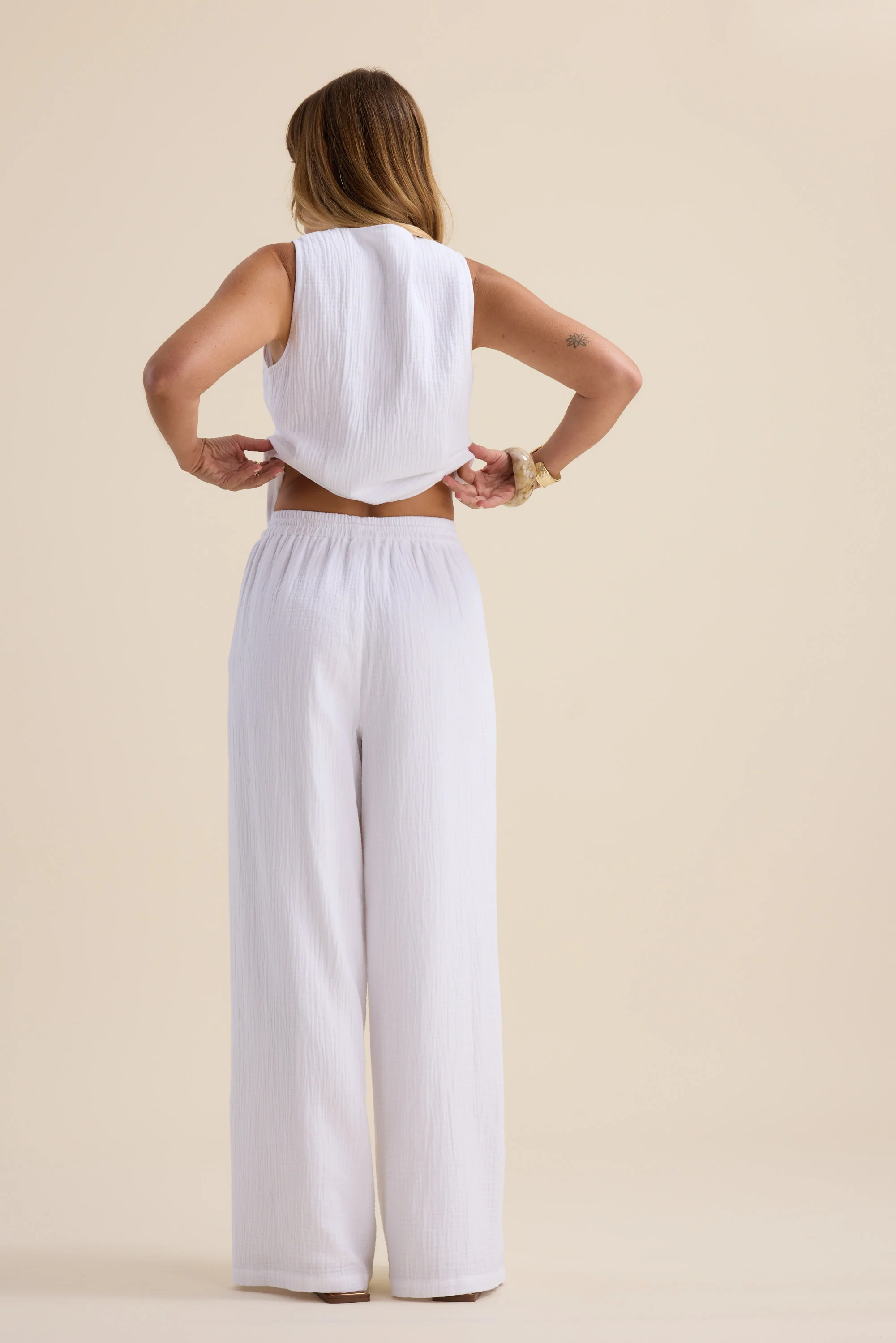 Elementary Textured Beach Pants - Image 6