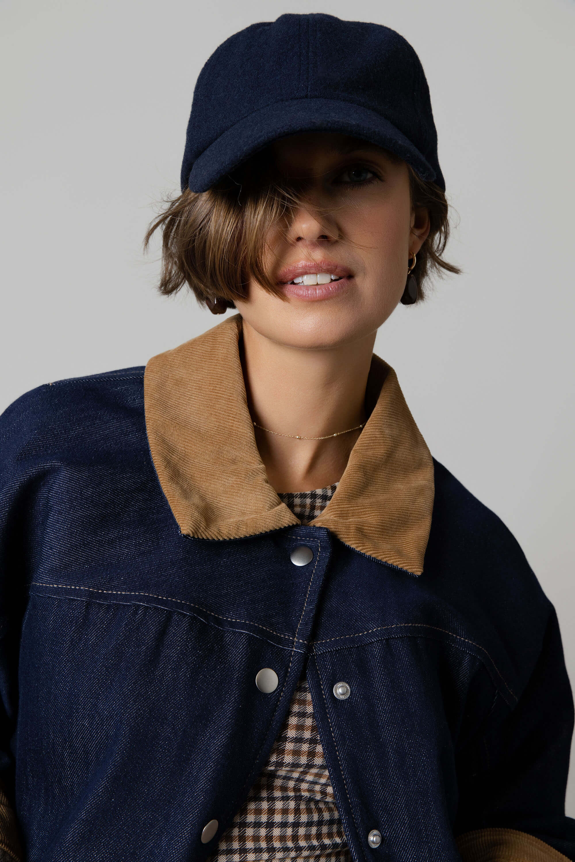 Jemima Wool Blend Cap - Image 5