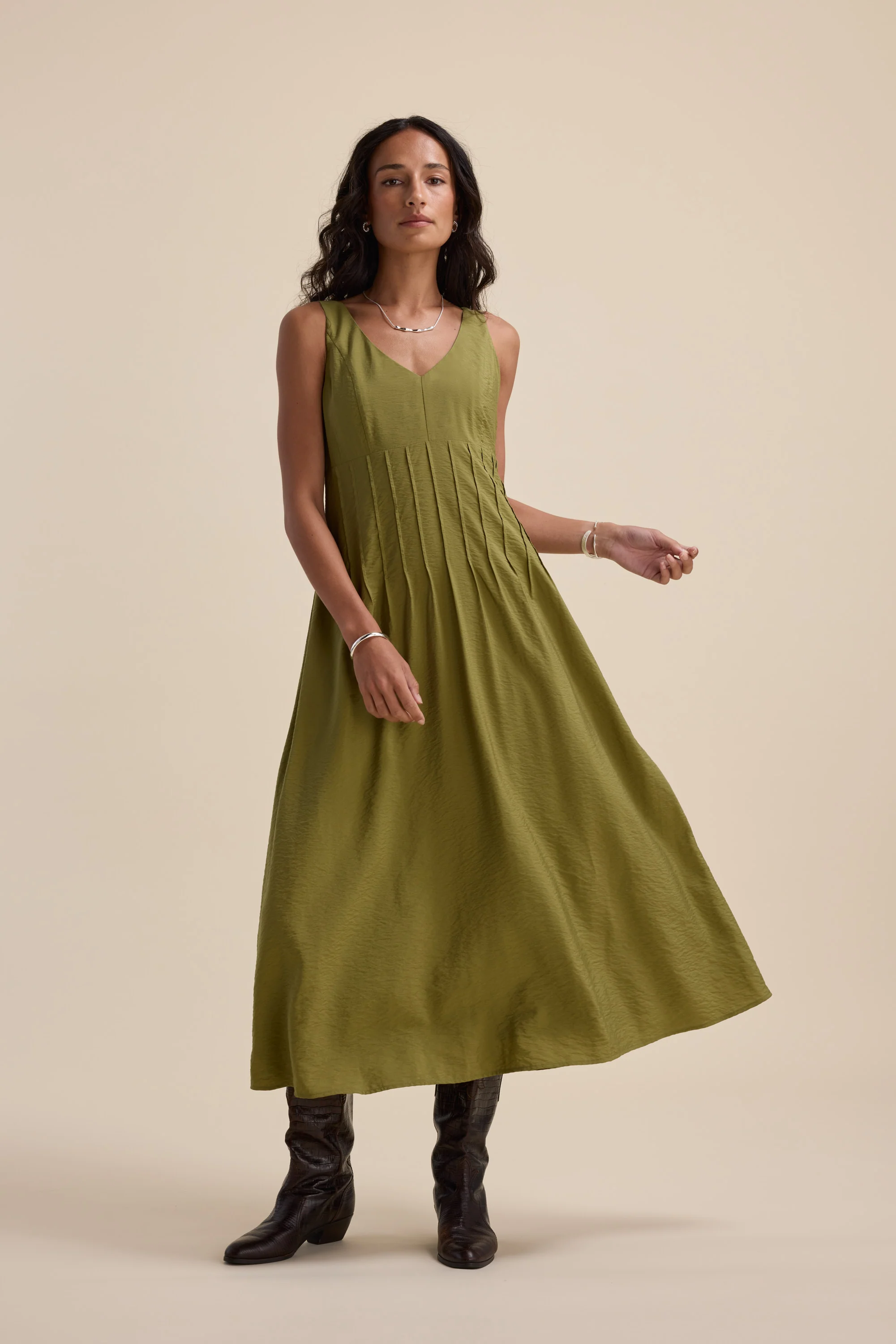 Nina Fit and Flare Dress - Image 2