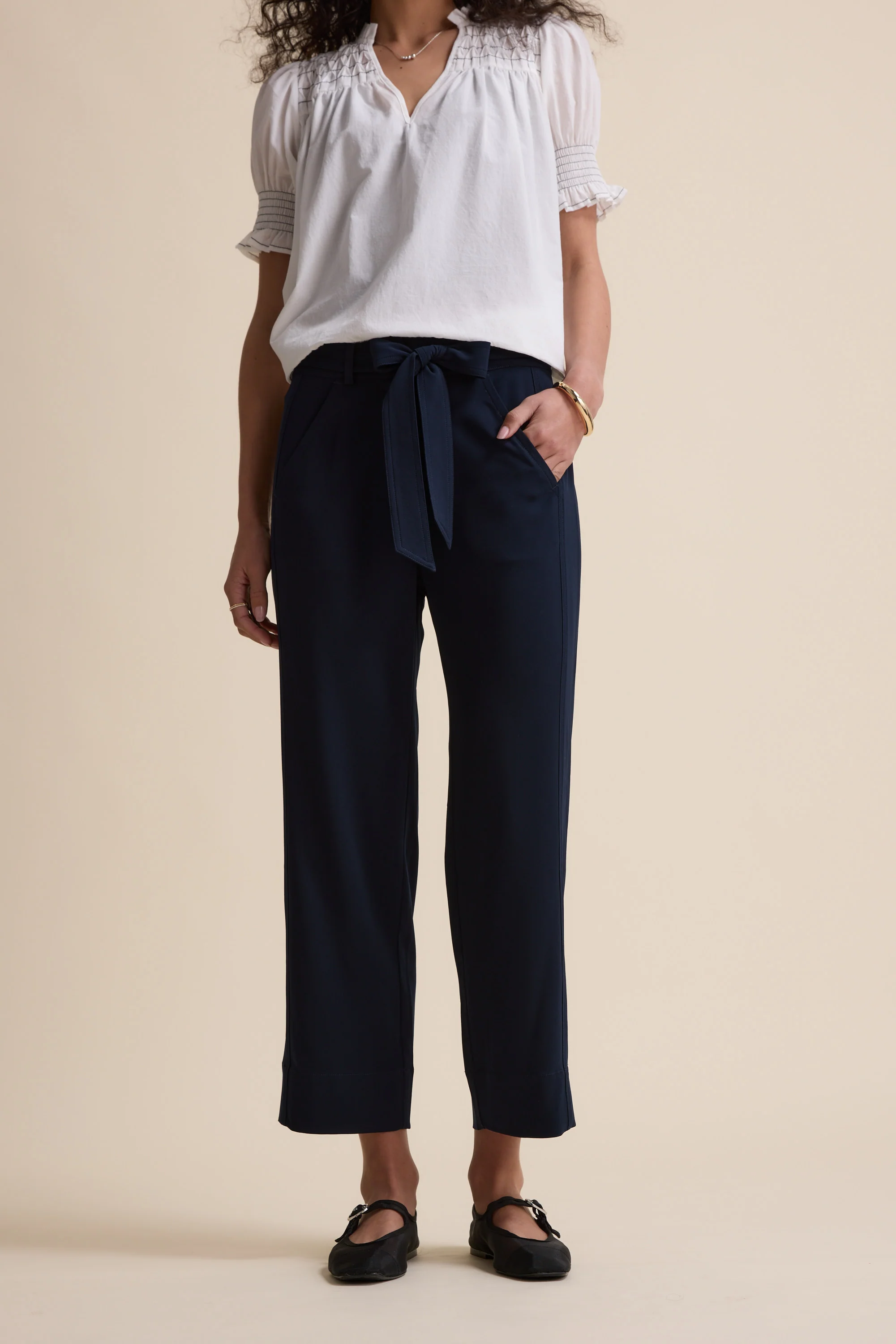 The Easy Care Belted Pants - Image 5